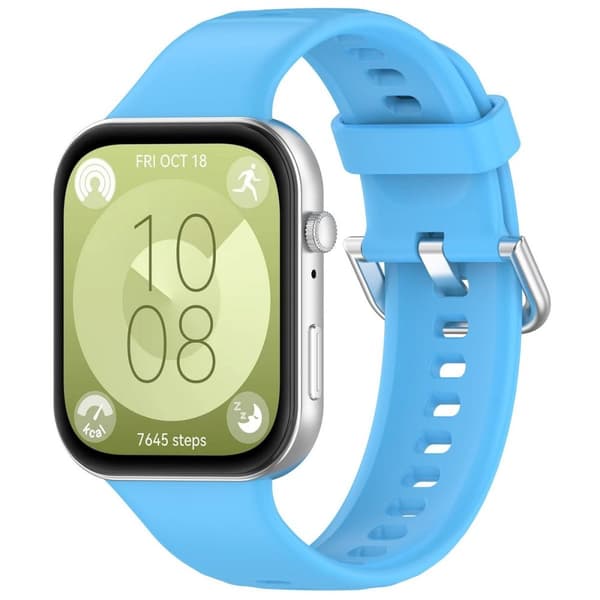 Bizon Strap Watch Silicone Pro SR til Huawei Watch Fit 3, blå