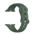 Miniatyrbillede 3 af 6: Bizon Urrem Silikone S til Apple Watch 38/40/41/42mm, Mørkegrøn