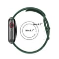 Miniatyrbillede 6 af 6: Bizon Urrem Silikone S til Apple Watch 38/40/41/42mm, Mørkegrøn