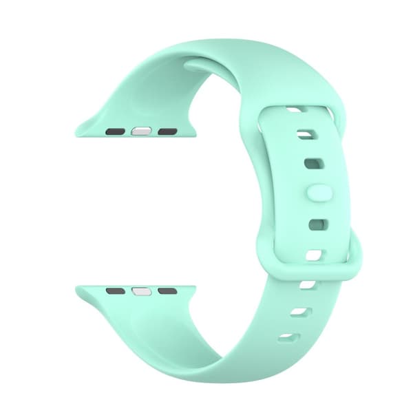 Bizon klockarmband silikon S för Apple Watch 38/40/41/42 mm, mintgrön