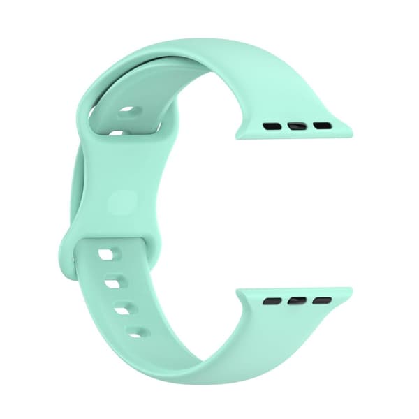 Bizon klockarmband silikon S för Apple Watch 38/40/41/42 mm, mintgrön
