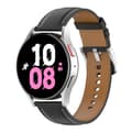 Pikkukuva 1 / 6: Bizon Strap Watch Casual 20 mm Galaxy Watch FE/7/6/6 Classic/5/5Pro/4/4 Classic -kellolle, musta