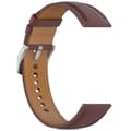 Miniatyrbillede 5 af 6: Bizon Strap Watch Casual 20 mm til Galaxy Watch FE/7/6/6 Classic/5/5Pro/4/4 Classic, mørkebrun