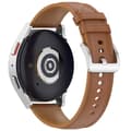 Pikkukuva 3 / 6: Bizon Strap Watch Casual 20 mm Galaxy Watch FE/7/6/6 Classic/5/5Pro/4/4 Classic -ranneke, vaaleanruskea