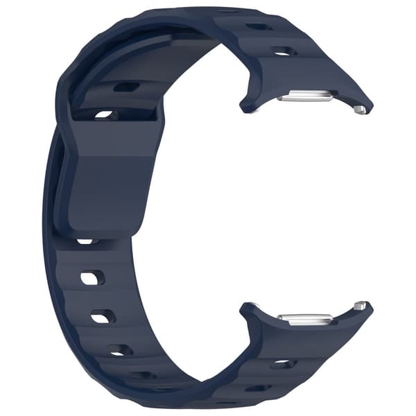 Bizon klockarmband silikon G för Galaxy Watch Ultra 47mm, marinblå