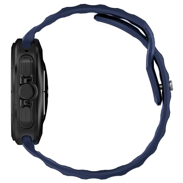 Bizon klockarmband silikon G för Galaxy Watch Ultra 47mm, marinblå
