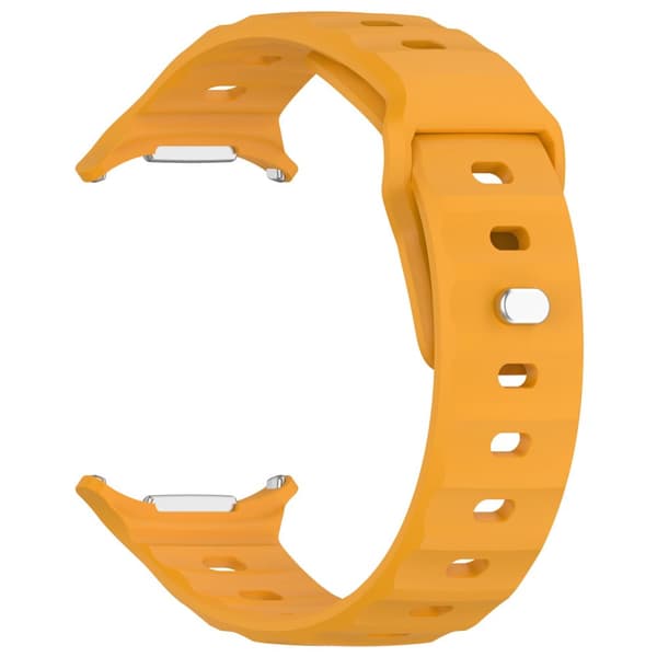 Bizon urrem silikone G til Galaxy Watch Ultra 47mm, gul