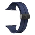 Miniatyrbillede 3 af 5: Bizon Urrem Silikone L til Apple Watch 38/40/41/42mm, Marineblå