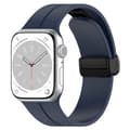 Miniatyrbillede 1 af 5: Bizon Urrem Silikone L til Apple Watch 38/40/41/42mm, Marineblå