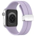 Miniatyrbillede 4 af 5: Bizon Urrem Silikone L til Apple Watch 38/40/41/42mm, Lavendel