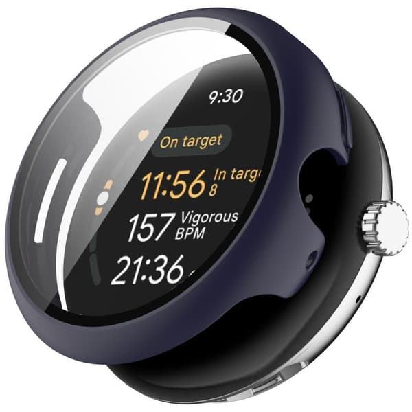 Bizon-kotelo + lasikello Google Pixel Watch 3:lle 41 mm, sininen