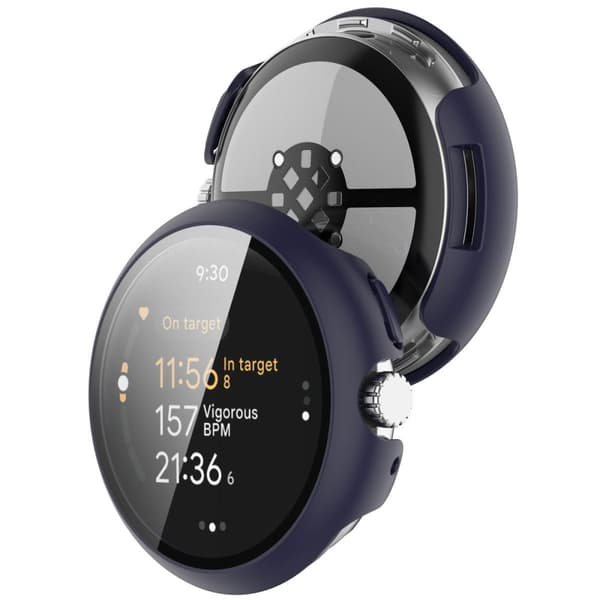 Bizon-kotelo + lasikello Google Pixel Watch 3:lle 41 mm, sininen