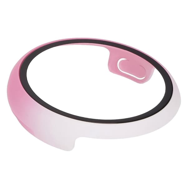 Bizon-kotelo + lasikello Google Pixel Watch 3:lle 41 mm, valkoinen ja pinkki