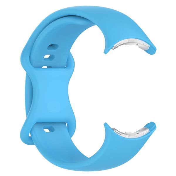 Bizon klockarmband i silikon, 41 mm, för Google Pixel Watch 3/Watch 2/Watch 1, blå