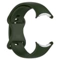Pikkukuva 4 / 5: Bizon Strap -silikonikello Google Pixel Watch 3:lle (45 mm), tummanvihreä