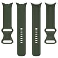 Pikkukuva 5 / 5: Bizon Strap -silikonikello Google Pixel Watch 3:lle (45 mm), tummanvihreä