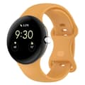 Miniatyrbillede 1 af 5: Bizon Strap Watch Silikone S til Google Pixel Watch 3 (45 mm), Gul