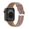 Miniatyrbillede 3 af 6: Bizon Strap Watch Casual Læderrem til Apple Watch 38/40/41mm/S10 42mm, Pink