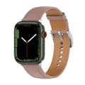 Miniatyrbillede 1 af 6: Bizon Strap Watch Casual Læderrem til Apple Watch 38/40/41mm/S10 42mm, Pink