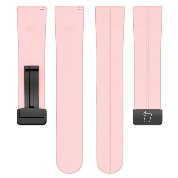 Bizon älykelloranneke silikoni L 22 mm, pinkki