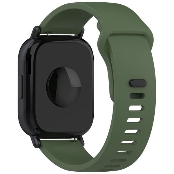 Bizon Strap Watch Silicone Pro H QuickRelease 22mm Mörkgrönt Smartwatch-armband