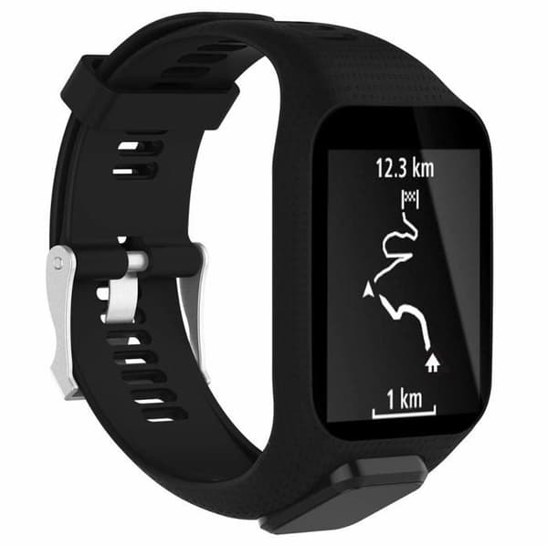 F season - BLDS001 - Ersättnings silikonrem för Tomtom Runner 2/3 Spark Spark 3 klockarmband