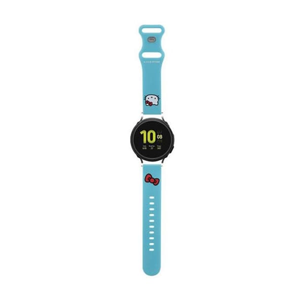 Hello Kitty Silikon Kitty Huvud - Universell armband för smart klocka 20 mm (blå)