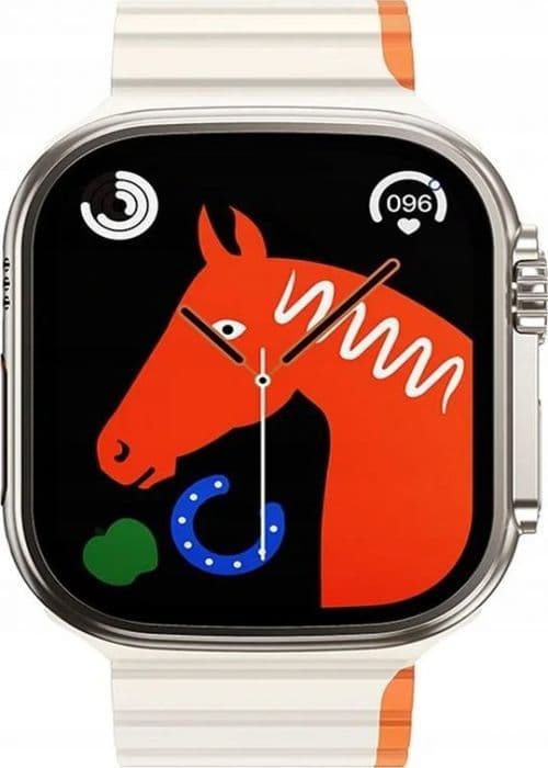 Hoco-armband för Apple Watch 38 / 40 / 41 mm AS102 rymdålder med orange