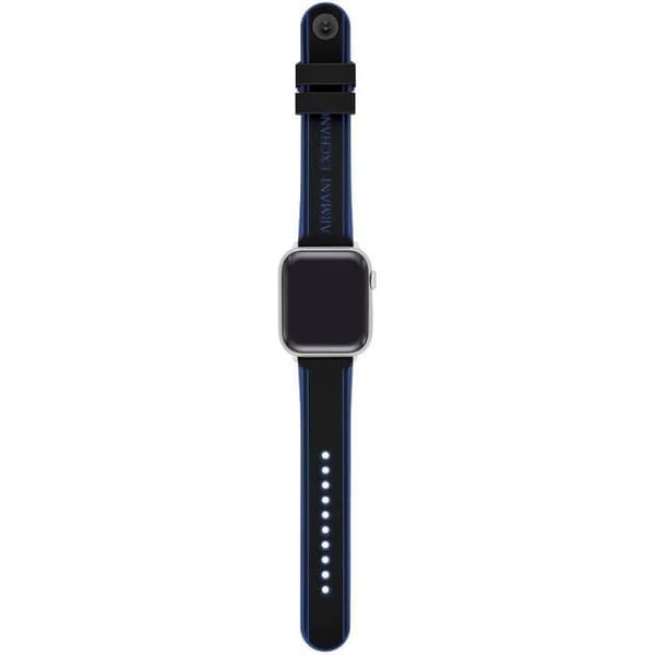 Silikonarmband för Apple Watch Armani Exchange 4244 mm Svart