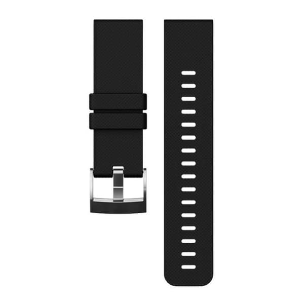 SUUNTO Traverse svart silikonarmband
