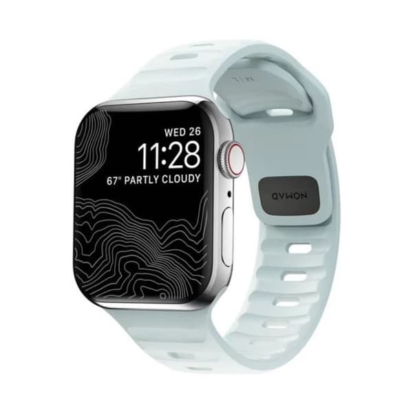 Sportarmband för Apple Watch 38/40/41/42mm Sportband Nomad Blå