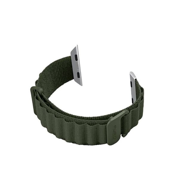 Puro Extreme Band - Armband för Apple Watch 42/44/45/49 mm (Armégrön)