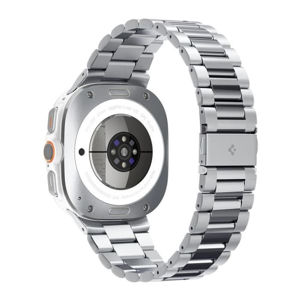 Spigen Modern Fit 316L Armband för Utbyte Kompatibel med Samsung Galaxy Watch Ultra 47mm (2024) - Silver