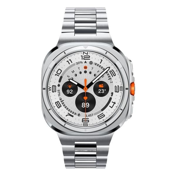 Spigen Modern Fit 316L Armband för Utbyte Kompatibel med Samsung Galaxy Watch Ultra 47mm (2024) - Silver