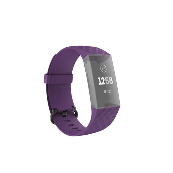 Armband för Fitbit Charge 3/4, ersättningsarmband, universell, lilas