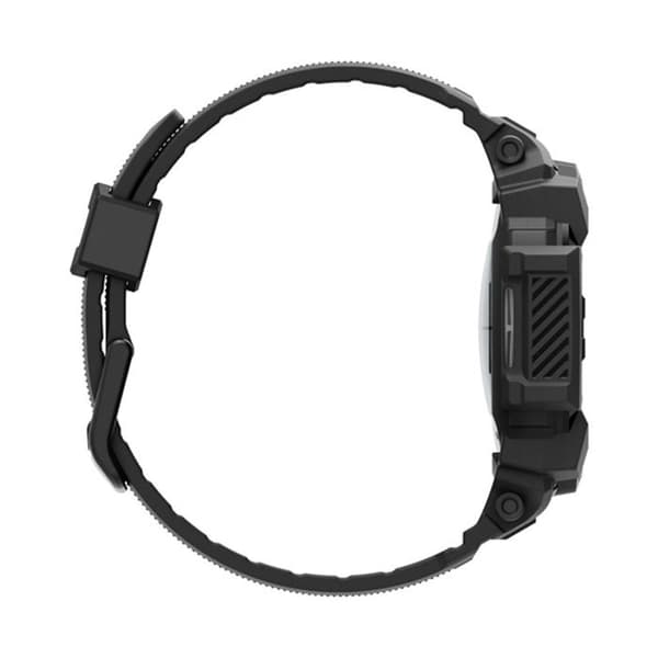 Spigen Rugged Armor Pro - Armband + Fodral för Samsung Galaxy Watch 7 40 mm (Matt svart)