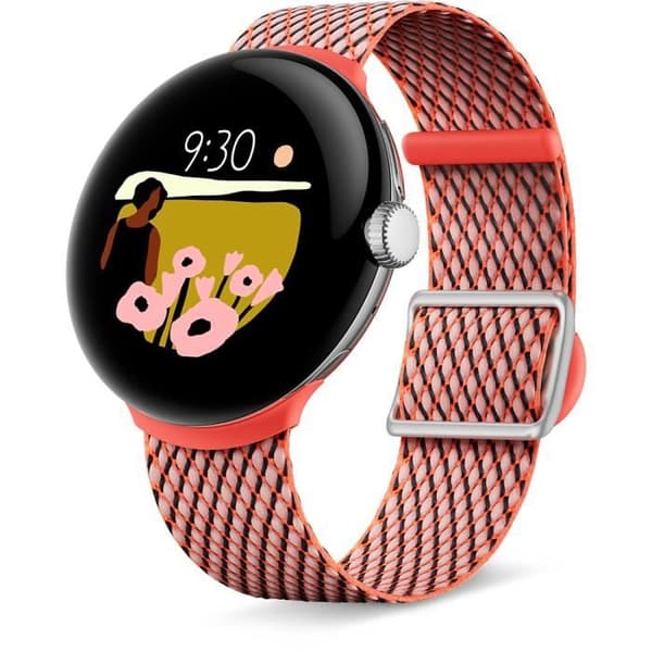 Vävd rem för Pixel Watch One Size Coral Google