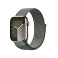 Miniatyrbild 4 av 6: Apple Watch Sport Band 38/40/41/42 mm (Militärgrön) Crong Nylon
