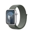 Miniatyrbild 1 av 6: Apple Watch Sport Band 38/40/41/42 mm (Militärgrön) Crong Nylon
