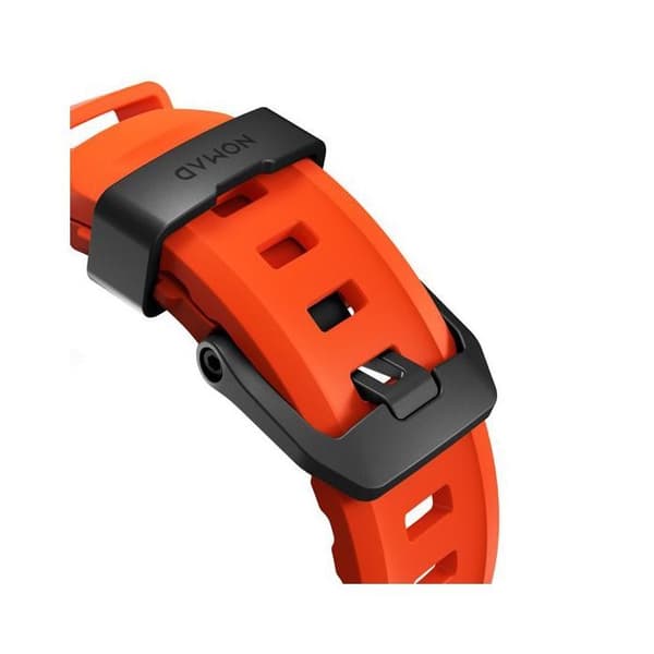 Nomad Armband Rocky Point för Apple Watch 42mm / 44mm / 45mm / 49mm - Magma / Svart - NM014865858