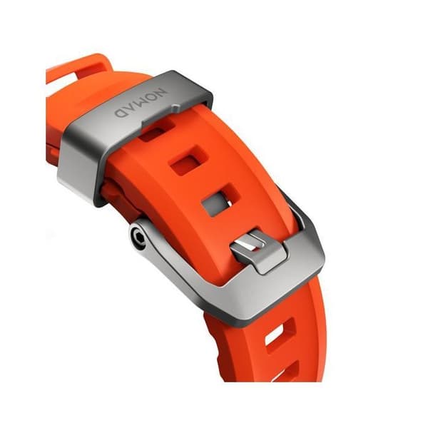 Nomad Armband Rocky Point för Apple Watch 42mm / 44mm / 45mm / 49mm - Magma / Grå - NM014872858
