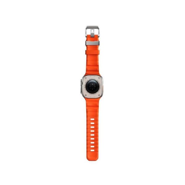 Nomad Armband Rocky Point för Apple Watch 42mm / 44mm / 45mm / 49mm - Magma / Grå - NM014872858