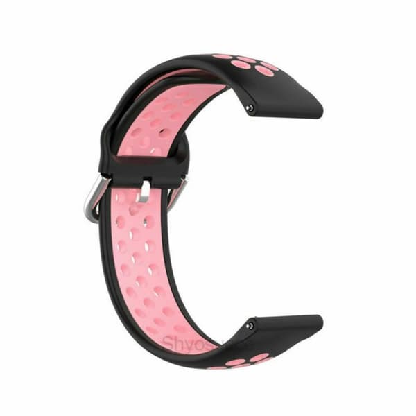 EBN Clasp klockarmband Garmin Forerunner 570 (47mm) - Svart/rosa