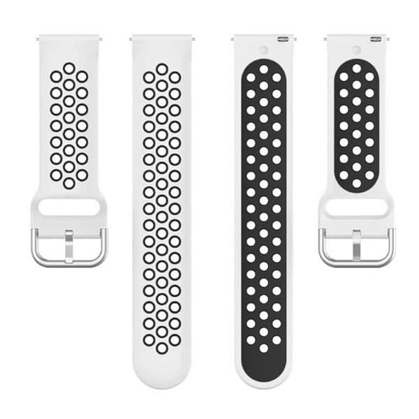 EBN kellon ranneke Garmin Forerunner 570 (47mm) - Valkoinen/musta