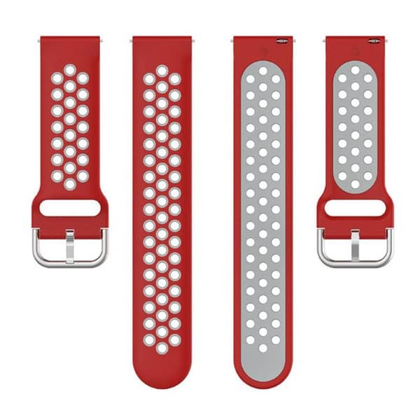 EBN Clasp klockarmband Garmin Forerunner 570 (47mm) - Röd/grå