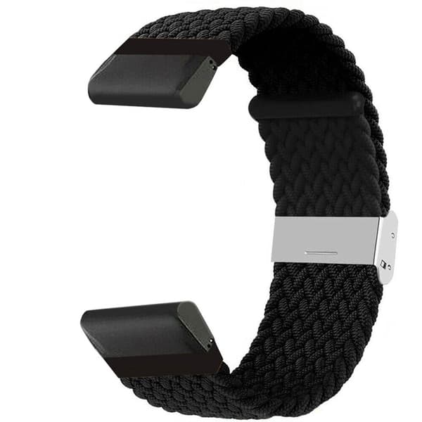 Punottu Kellon ranneke Garmin Forerunner 970 - Black