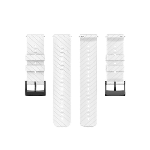 INF Silikonarmband för Suunto & Fossil Smartwatches Vit