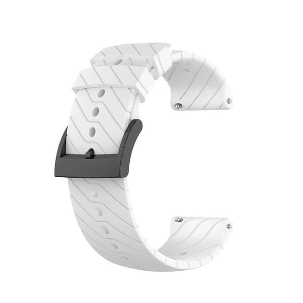 INF Silikonarmband för Suunto & Fossil Smartwatches Vit