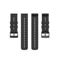 Miniatyrbilde 1 av 4: INF Silikonrem for Suunto & Fossil Smartklokker Sort
