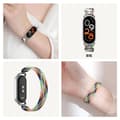 Miniatyrbillede 4 af 5: INF Stilfuld Nylon Elastisk Xiaomi Mi Band 9 Rem Armbånd